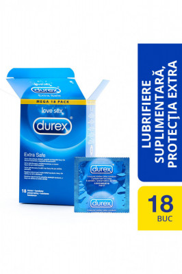 Prezervative-Prezervative Durex Extra Safe 18 bucati foto