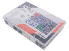 Set 1200 buc inele de etanșare izolate crimpat YATO pe cablu
