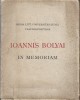 1133SPN Ioannis Bolyai In memoriam, 1902