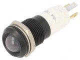 Lampă de Control LED 24VDC &Oslash;14mm Roșu/Verde/Galben