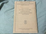 Etymologisches Worterbuch der Naturwissenschaften und Medizin ( Dictionar etimologic de stiinte naturale si medicina ) de Dr. C. W. Schmidt anul 1923