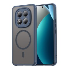 Husa pentru Xiaomi Redmi Note 15 Pro 4G Asteroid GSM HaloFrost II MagSafe, bleumarin