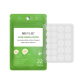 Set 22x Plasturi Anti-Acnee, Lanbena, Breylee, cu Coloid Hidrofil din Arbore de Ceai, pentru Zi, 12x