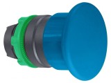 Buton Apăsare 22mm Albastru ZB5AC6