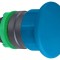Buton Apăsare 22mm Albastru ZB5AC6