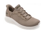 Cumpara ieftin Pantofi sport SKECHERS gri, BOBS SQUAD CHAOS, din material textil