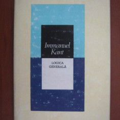 Immanuel Kant - Logica generala (1985, editie cartonata)