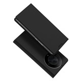 Husa flip honor magic 6 lite, dux ducis skin pro, smart pro magnet, negru