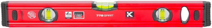 KAPRO 779-41 Spirit&trade; nivel cu bulă de aer 0400 mm, 3 nivele cu bulă de aer