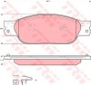 Set placute frana,frana disc JAGUAR XJ (N3, X350, X358) (2003 - 2009) TRW GDB1510