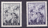 TSV % - 1954 MICHEL 870-871 POLONIA, MNH/** LUX
