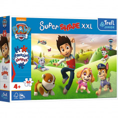 PUZZLE TREFL PRIMO SUPER SHAPE XXL 60 PATRULA CATELUSILOR SuperHeroes ToysZone