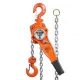 Palan manual cu parghie si lant 6000 kg, Clichet, Inaltime de ridicare 2.8 m, Forta tragere 340 N