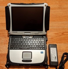 PANASONIC TOUGHBOOK CF-19 Mk8 LAPTOP MILITAR GPS 10.1&amp;quot; TOUCHSCREEN Diagnoza Auto GARANTIE EXCELENT foto