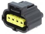 Conector cu 4 poziții, tip A, TE Connectivity