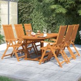 Cumpara ieftin Set mobilier de grădină, 7 piese, lemn masiv de acacia