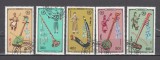 A12 S3 10 - Timbre foarte vechi - Mongolia - instrumente muzicale populare, Arta, Stampilat