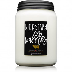 Milkhouse Candle Co. Farmhouse Wildberry Waffles lumânare parfumată Mason Jar 737 g