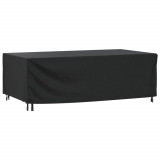 VidaXL Husă mobilier de grădină negru 229x113x73 cm impermeabil 420D