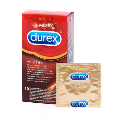 Prezervative Durex Real Feel 10 buc foto