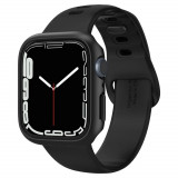 Husa Spigen Thin Fit pentru Apple Watch 7/8/9 (45 mm) Negru