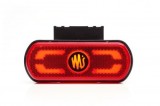 Lampa Pozitie Laterala LED Neon Rosu 12-24V Omologata E20 EMC Impermeabila IP6K9K Prindere 50/30mm WAS Polonia