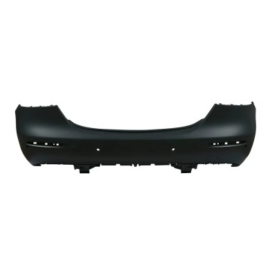 Bara spate MERCEDES Clasa E (W213). 07.2020-12.2023, cu 4 gauri senzori parcare; grunduit, de vopsit, foto