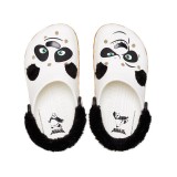 Saboti Crocs Kung Fu Panda Classic Clog Kids Alb - White