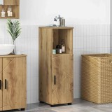 VidaXL Dulap de Baie stejar artizanal 30 x 35 x 95 cm Lemn compozit 883323