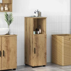 vidaXL Dulap de Baie stejar artizanal 30 x 35 x 95 cm Lemn compozit 883323