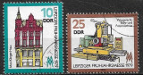 B1367 - Germania DDR 1979 - Targul de la Leipzig 2v.stampilat,serie completa