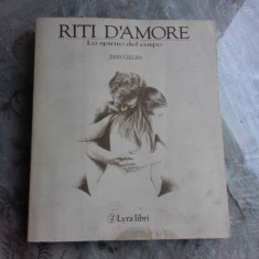RITI D'AMORE - JERRY GILLIES (CARTE IN LIMBA ITALIANA)