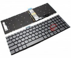 Tastatura Laptop Lenovo IdeaPad 3-15ARE05 Neagra Layout US Cu Iluminare foto