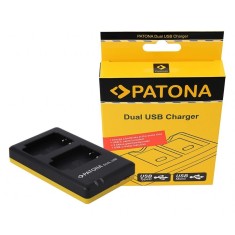 Patona Dual incarcator pentru Sony NP-BX1, NPBX1 incl. USB-C cable
