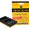 Patona Dual incarcator pentru Sony NP-BX1, NPBX1 incl. USB-C cable