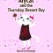 Alycat and the Thursday Dessert Day!