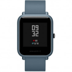 Smartwatch Amazfit BIP Lite 1.28 inch 200 mAh Bluetooth 4.1 Multisport Tracking Waterproof 3ATM Blue foto