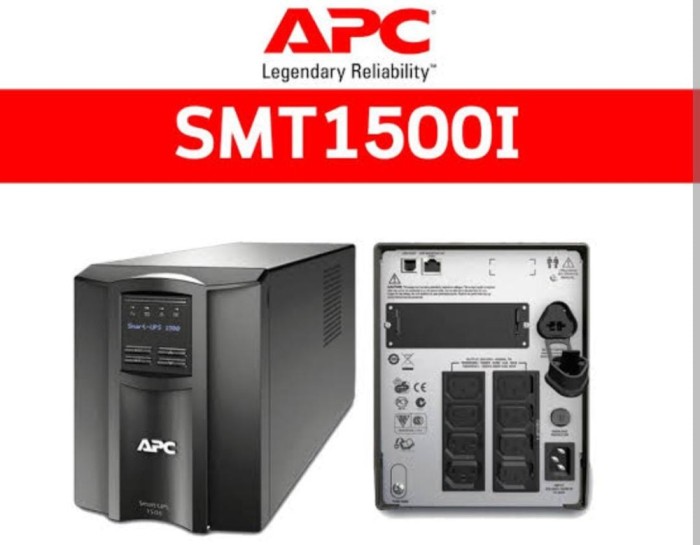 UPS APC SMART 1500VA Stand Alone SMT1500I second hand