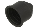 Capac de capăt conductă elastomer negru SILVYN K-EM