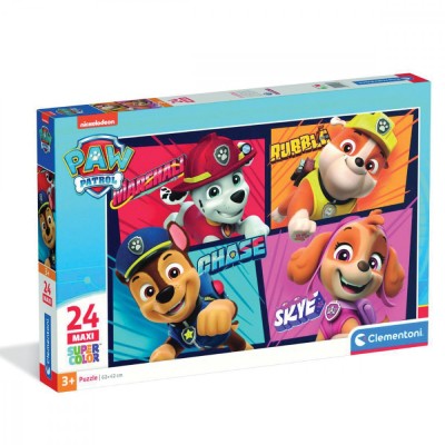 Puzzle Clementoni, Maxi, Paw Patrol, 24 piese, 2024 foto