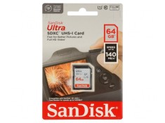 Card de Memorie Ultra 64GB SDXC Class 10 UHS-I 140MB/s