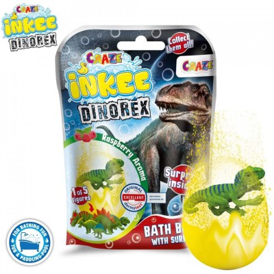 Craze - Bila Efervescenta Inkee - Cu Surpriza Dinozaur foto