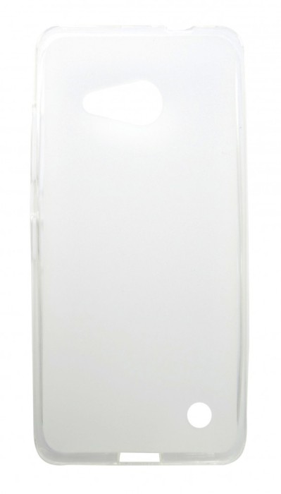 Husa silicon transparenta (cu spate mat) pentru Microsoft Lumia 550