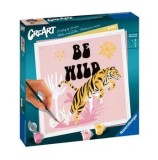 Cumpara ieftin Kit pictura pe numere Ravensburger - Tigru Be Wild