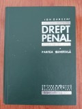 Ion Oancea, Drept penal. Partea generală