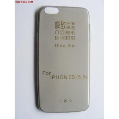 Husa Silicon Ultra Slim Apple iPhone 6 Plus (5,5inch ) Negru foto