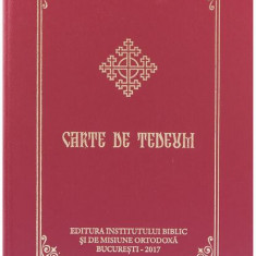 Carte de Tedeum - Hardcover - *** - Institutului Biblic şi de Misiune Ortodoxă