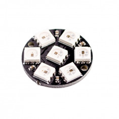 Placa cu 7 LED-uri RGB WS2812 (w.216)