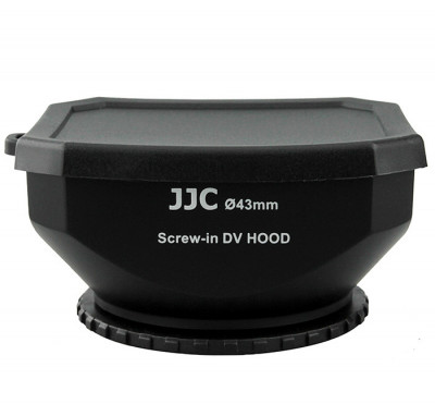 Parasolar filet 43mm ​JJC LH-DV43B pentru camere video foto