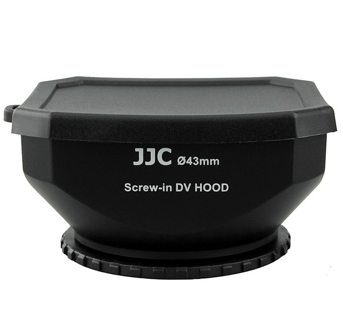 Parasolar filet 43mm ​JJC LH-DV43B pentru camere video